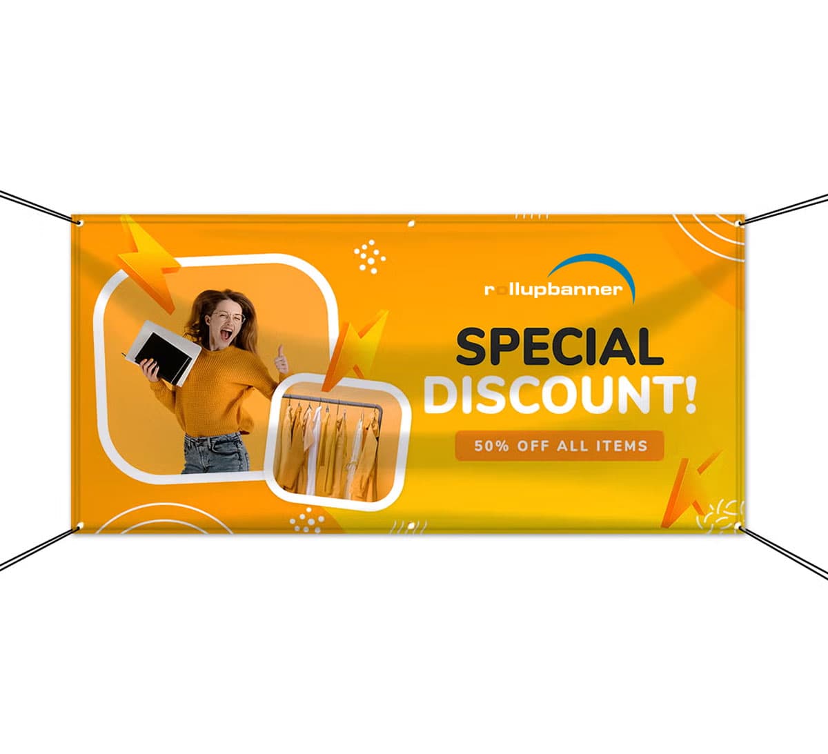 Derfor virker stofbannere bedre end roll-ups